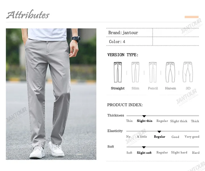 Spring Summer Pants Men Cotton Fashion Business Stretch Men Chinos Trousers Casual Black Pants Male Pentalon Homme Mens 40 khaki uniform pants