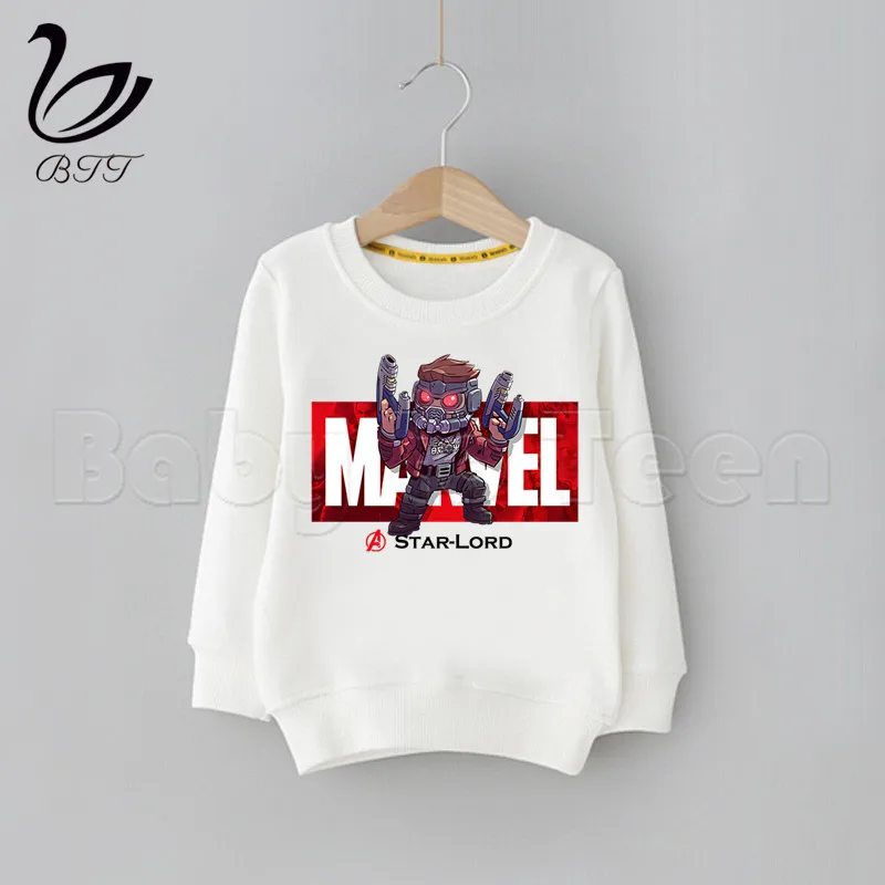 Детские толстовки с капюшоном с забавным принтом «Мстители Marvel», «Железный человек», «Капитан Америка», «Человек-паук», «Халк», Детская толстовка для мальчиков