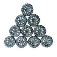 10PCS 30mmx9mm Simulation Plastic Wheels Toy Car Wheel