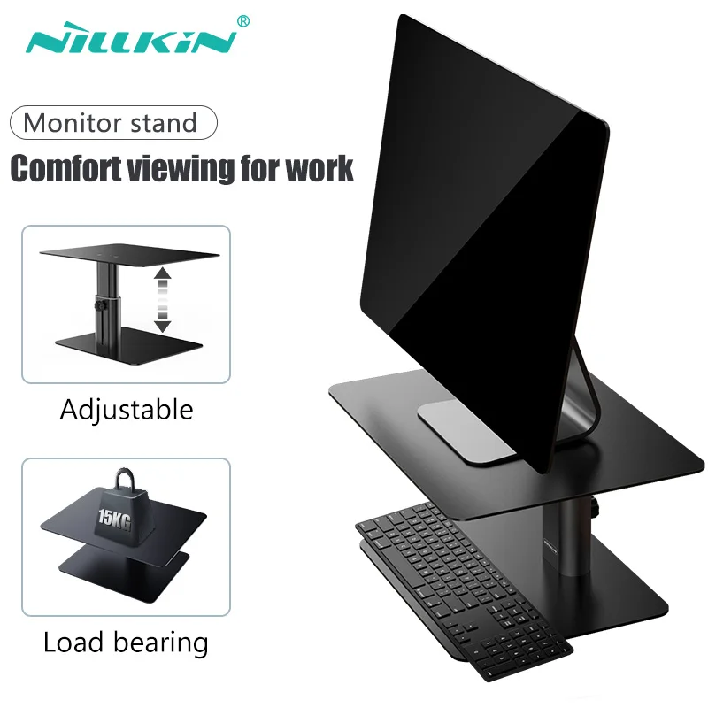 Stand Dock-Base-Bracket Monitor Base Desktop-Riser Adjustable-Holder Computer Metal NILLKIN