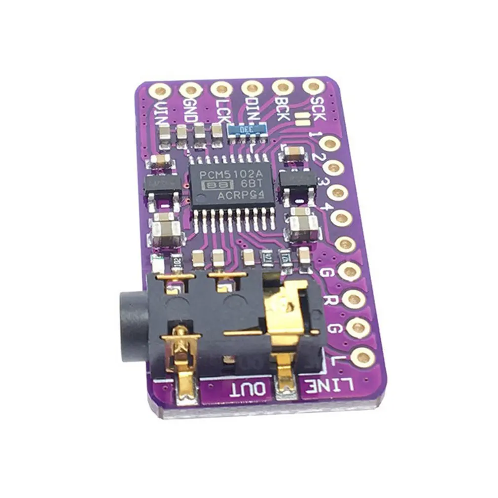 PCM5102 IGS IIS интерфейс без потерь цифровой аудио DAC декодер GY-PCM5102 IGS плеер модуль для Raspberry Pi