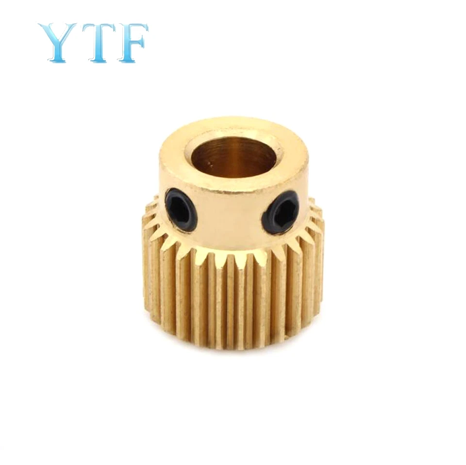 100PCS/1LOT 26 teeth Extrusion Head Gear Inner Hole Diameter 5MM 3D Printer parts For MK8 Extruder | Компьютеры и офис