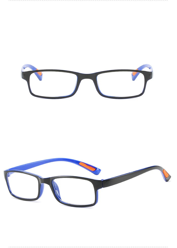 GSBJXZ квадратные студенческие готовые очки для близорукости для женщин и мужчин ультра-легкие TR90 близорукие очки по рецепту черно-красные-0,5-1,0-1,5 до-6,0