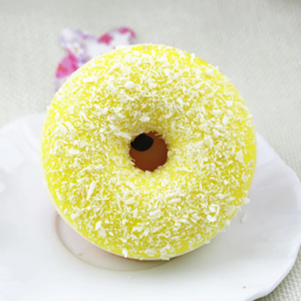Donut-Toy Anti-Stress Squishy Slow Colourful Reliever Adult Kids for Soft Doughnut Scented img3