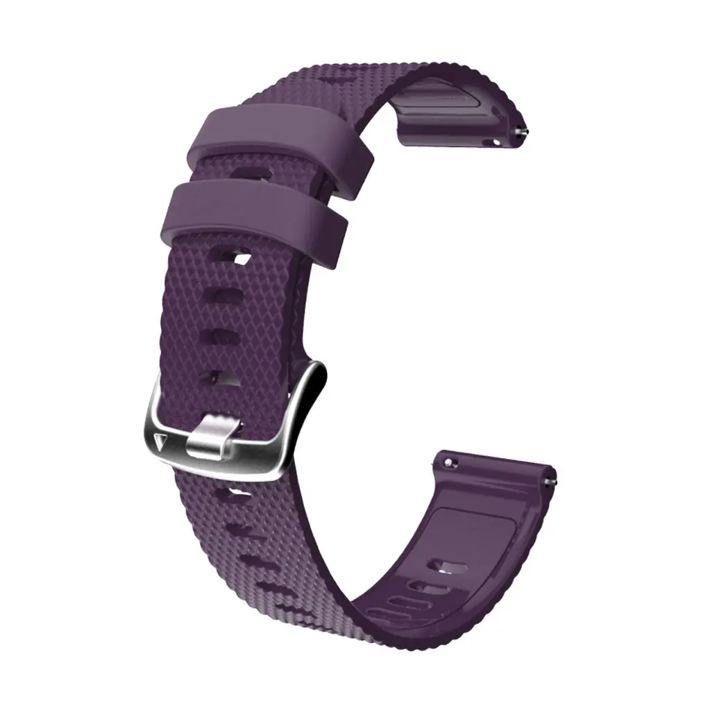 Для Jiaming Samsung Huawei Xiaomi Huami Ticwatch 20 мм Универсальный силиконовый Смарт часы волнистые