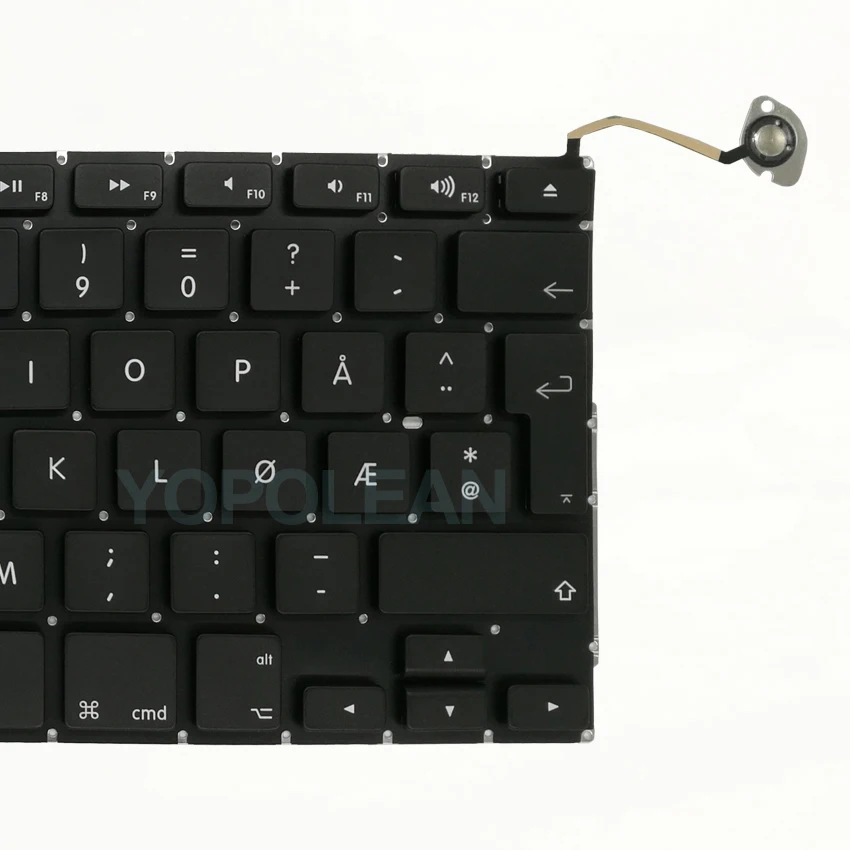 5 шт. норвежская Клавиатура для MacBook Pro, моноблок 1" A1286 2009-2012 лет