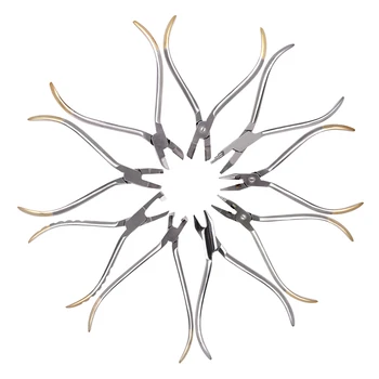 

Dental Orthodontic Plier Wire Bending Tweed Rectangular Arch Forming Plier Torque Torquring Dental Instrument Lab Laboratory