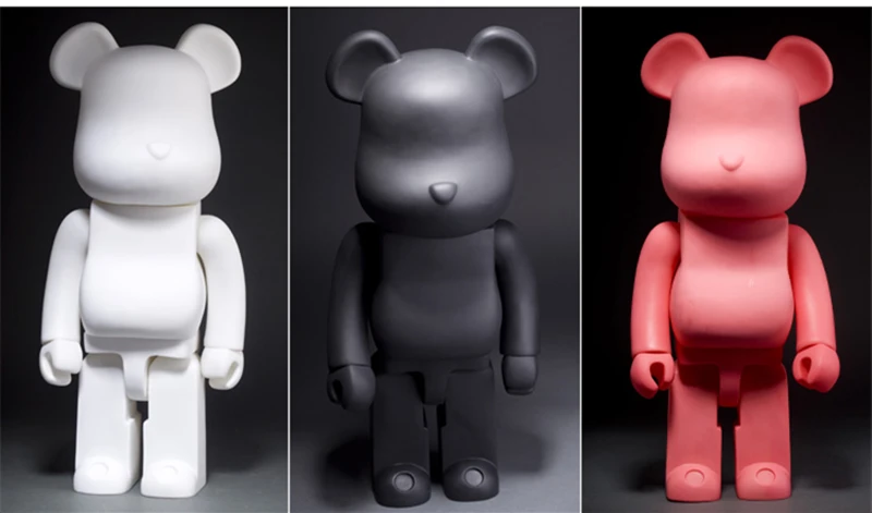 21 дюйм 52 см 700% Bearbrick Be@ rbrick DIY модная игрушка ПВХ фигурка Коллекционная модель игрушки украшения Рождественские подарки сувениры