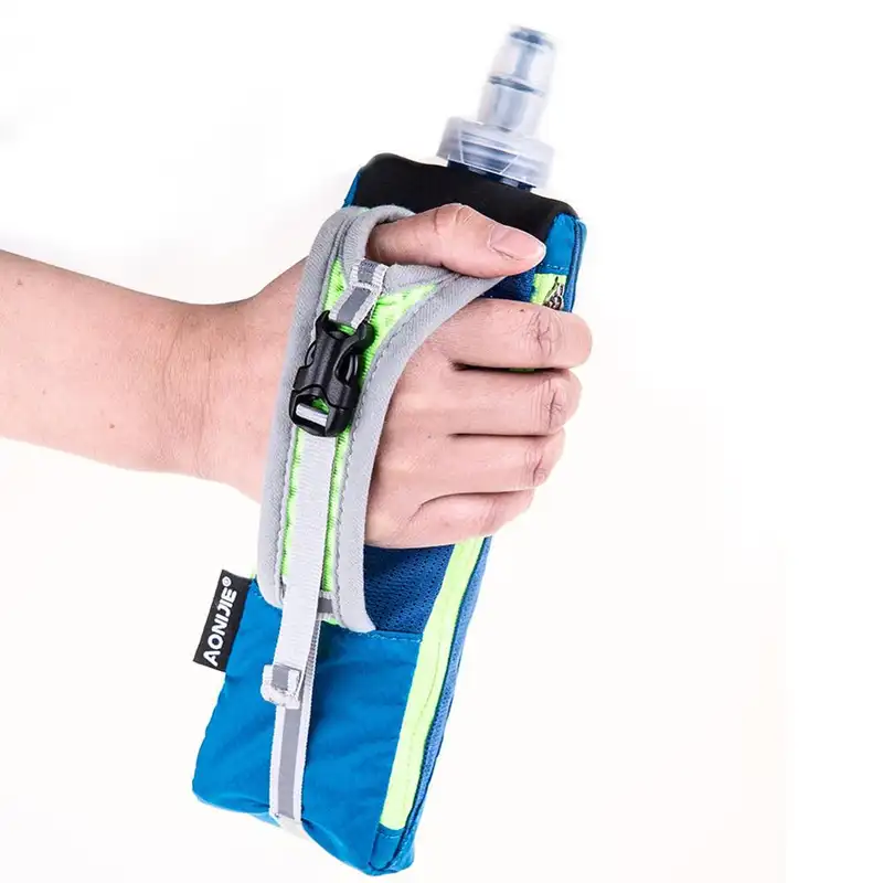 AONIJIE E908 500ml Running Hand-held Water Bottle Kettle Holder Wrist Storage Bag Hydration Pack Hydra Fuel Soft Flask Marathon - Image 4