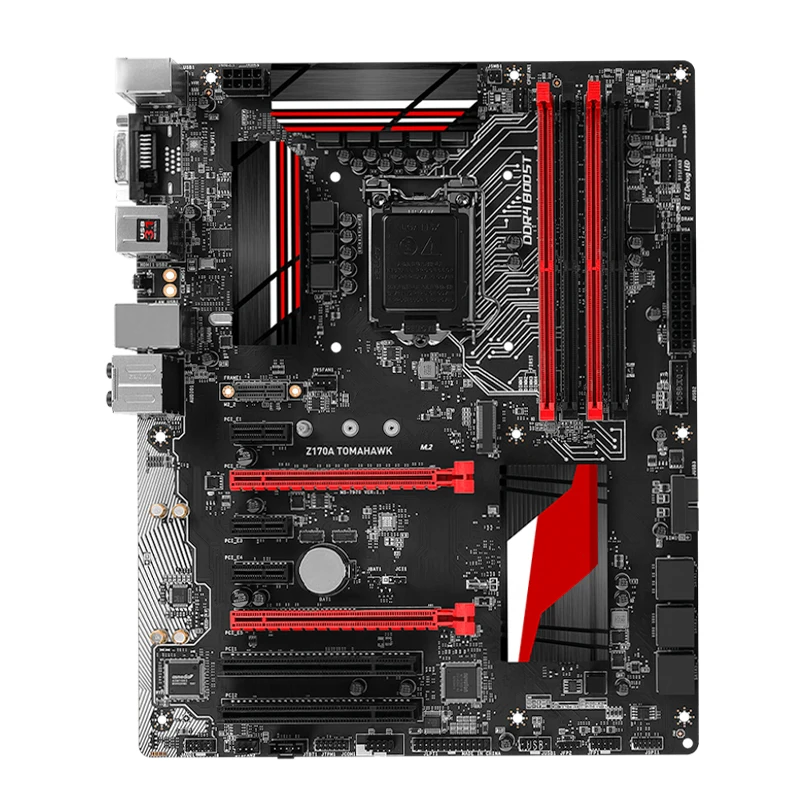 

For MSI Z170A TOMAHAWK Desktop motherboard LGA 1151 DDR4 M.2 ATX Used motherboard 100% test intact