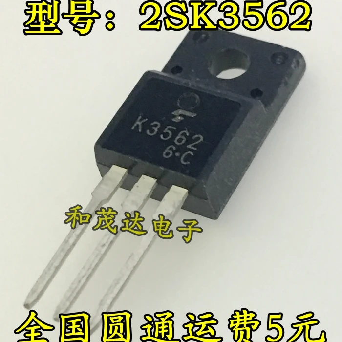 

Оригинальный Новый 5 шт./2SK3562 K3562 TO-220F TO220F
