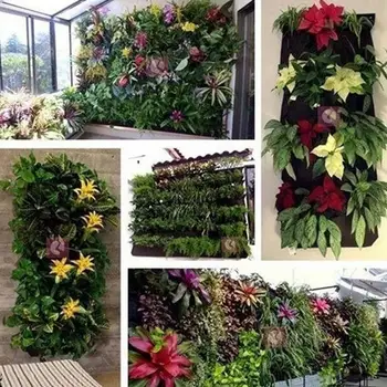 

Nonwoven Balcony Hanging Planting Bags Creative Practical Garden Container Planting Bags Spring Sweet Potato Vegetable