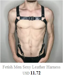 Кожаный Фетиш мужской жгут Готический Регулируемый грудной Бандаж ремень панк Рейв костюмы для БДСМ бондаж гей
