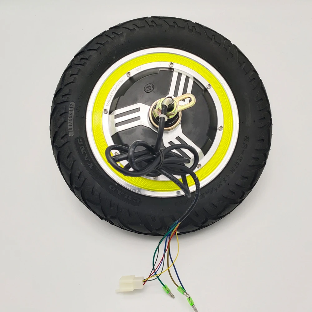 Электрический мотор для скутера ebike e 12 дюймов бесщеточный 24 36 48 В 350 Вт ступицы