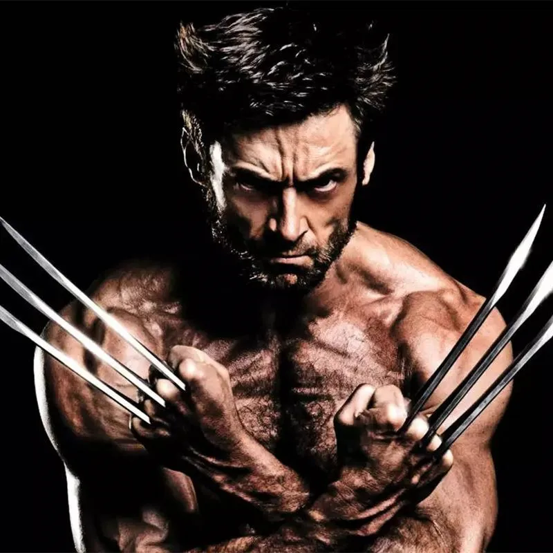 1 пара Росомаха Логан лезвие коготь Косплей Prop X Men James Howlett Хэллоуин ABS Оружие