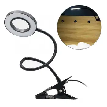 

USB Powered LED Clamp Clip Light Protect Eye Ultra-Slim Table Lamp LED Tattoo Manicure Light Tattoo Nail Art Beauty Makeup Lamp