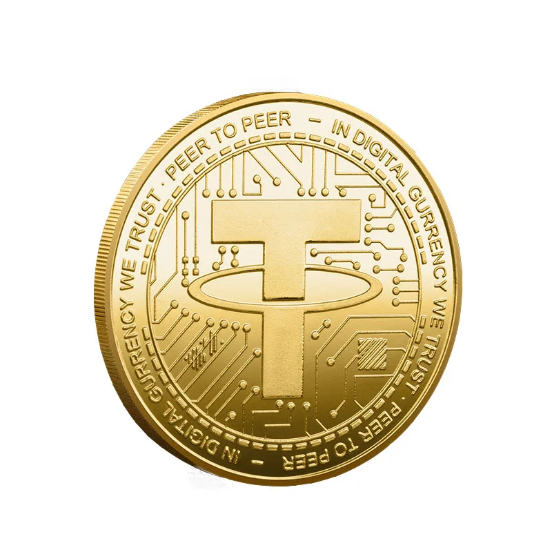 USDT New Cryptocurrency Physical Coin