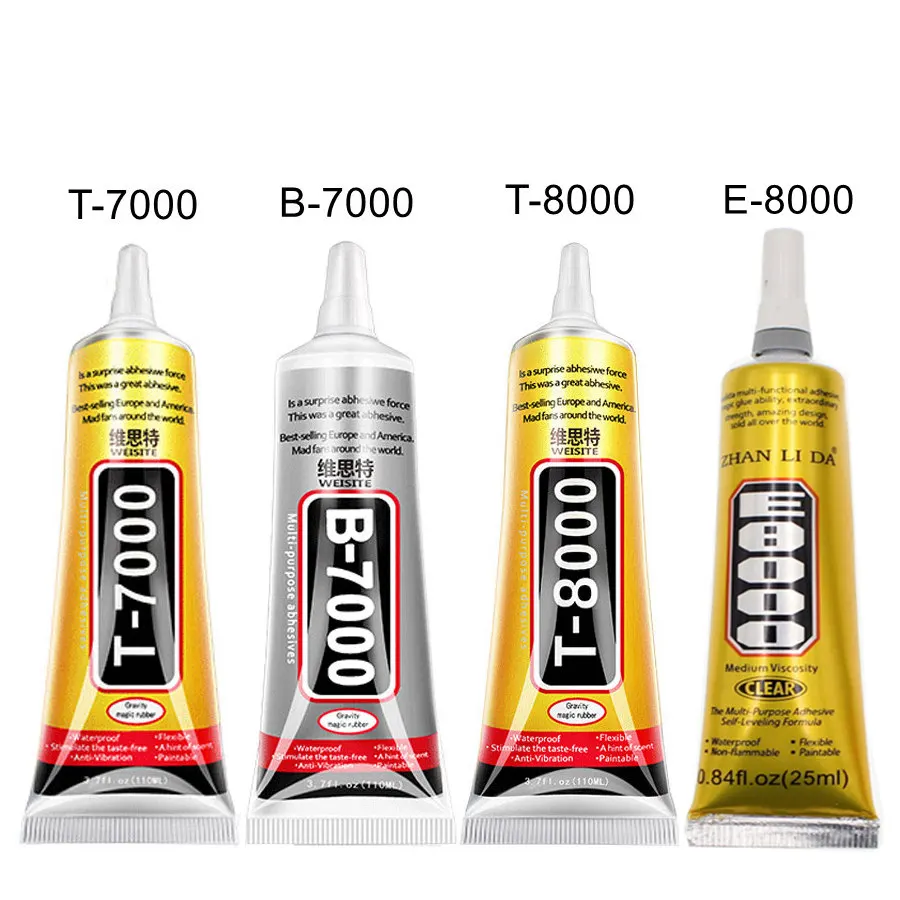 Клей для Мобильный телефон B7000 E8000 T7000 T8000 прозрачный жидкий клей ремонта