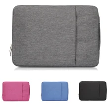 Double zipper Tablet notebook bag Laptop Case sleeve For Apple MacBook Pro Air Retina 11 12 13 15 Mac Book 15.4 13.3 inch