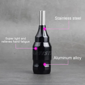 

hot Aluminum Cartridge Tattoo Grips 25mm Purple Tattoo Grip Rod Round Tattoo Tips For Free Shipping Can adjust attoo needle