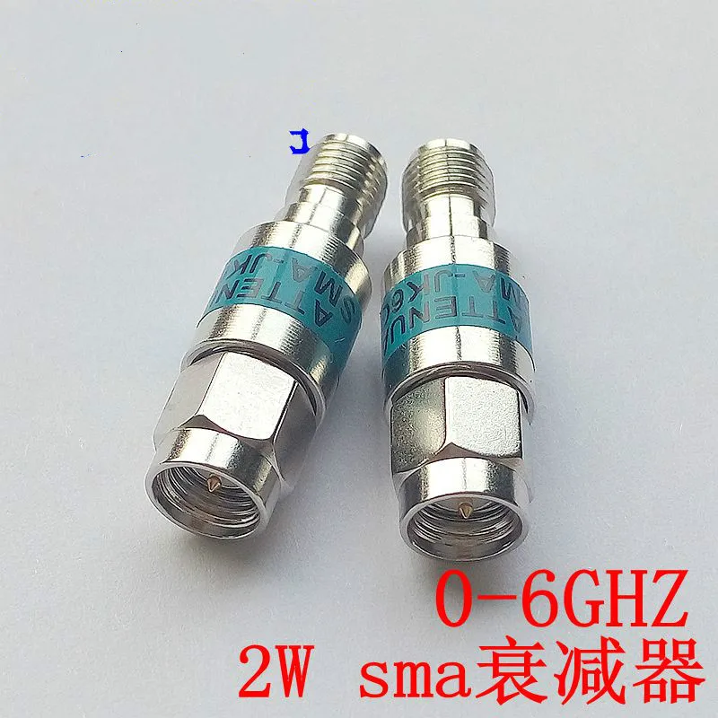 

2W 0-6GHz SMA-JK Revolution Female Ternary Alloy RF Attenuator 1-30db