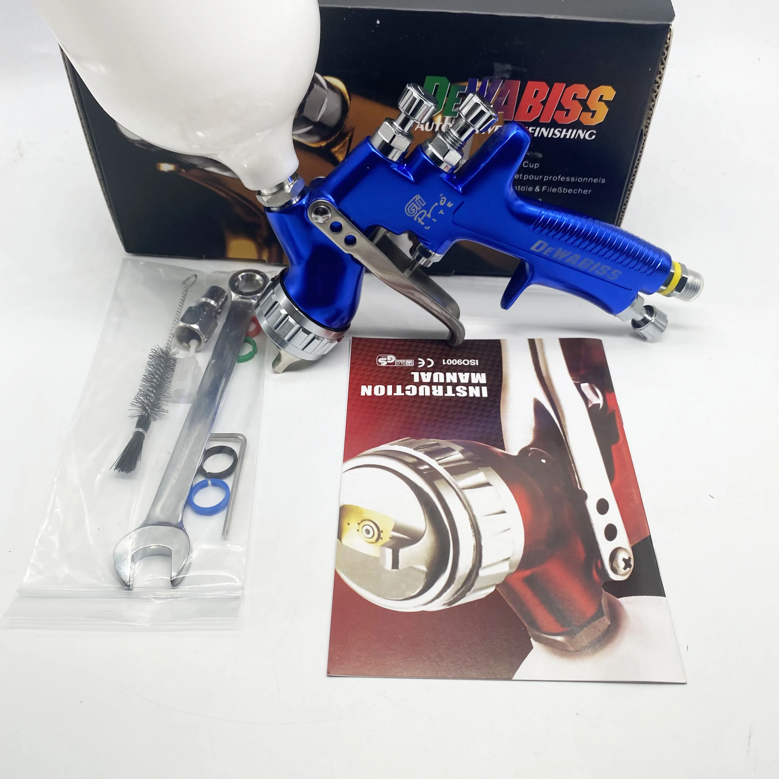 US $55.90 New style GTI PRO HVLP spray gun 13mm car painting tool high Atomization air paint sprayer airbrush gun