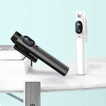 

3 in 1 Tripod Monopod Bluetooth Selfie Stick Live Broadcast Bracket Self-Timer Artifact Rod Wireless Remote for xiaomi Phone
