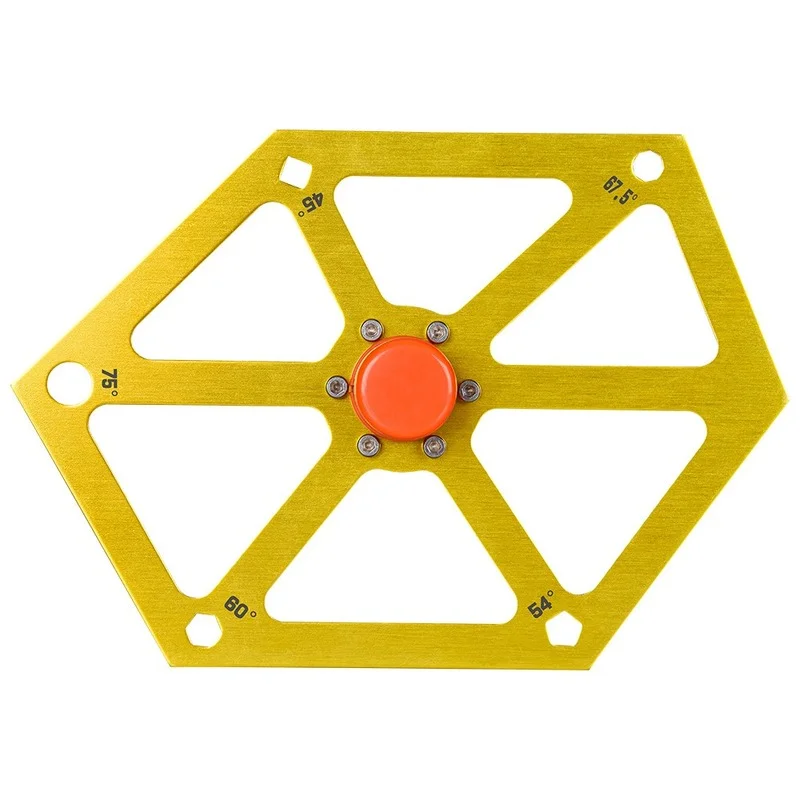 

Aluminum Alloy Hexagon Ruler for Table Saw Multi-angle Measuring Tool Saw Angle Finder Gauge Protractor Inclinometer Angle Tools