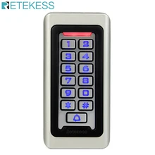 Best Price RETEKESS Rfid Door Access Control System IP68 Waterproof Metal Keypad Proximity Card Standalone Access Control With 2000 Users Best Price RETEKESS Rfid Door Access Control System IP68 Waterproof Metal Keypad Proximity Card Standalone Access Control With 2000 Users