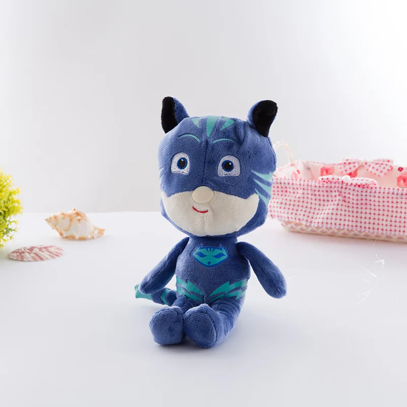 4 шт./компл. 20 см мультфильм Pj Catboy Owlette Gekko накидка маски Juguete Аниме фигурки плюшевые Boneca детские игрушки для детей подарок S50