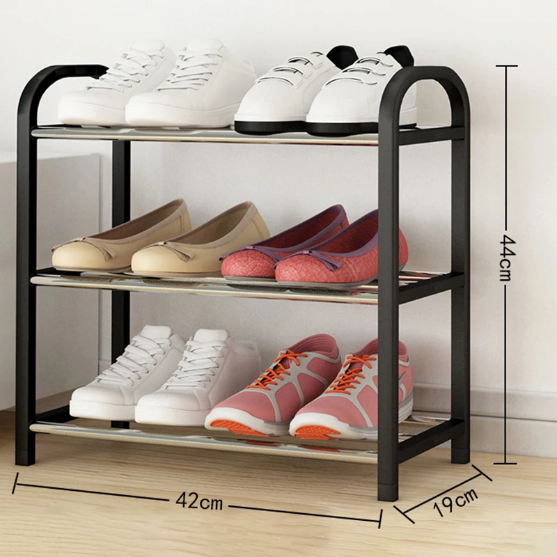 Shoe Rack Aluminum Metal Standing Shoe Rack DIY Shoes Storage Shelf Home Organizer Accessories shoe rack,shoe organizer
