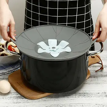 

2019 New Lid Spill Stopper pot cover for preventing Liquid overflow Kitchen Accessories Cooking Tools Cookware Kitchen Gadgets