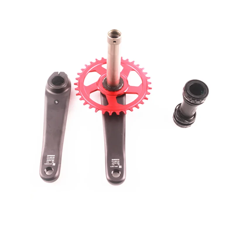 SHIMANO XT M8100 шатун 12 скоростей MTB велосипед части 170 175 с круглым Deckas Кривошип BB MT800 32T