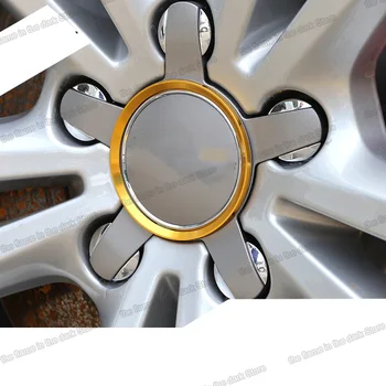 

Lsrtw2017 Aluminum Alloy Car Wheel Hup Ring Trims for Audi A3 A4 A6 Q3 Q5 2014 2015 2016 2017 2018 2019 2020 accessories auto