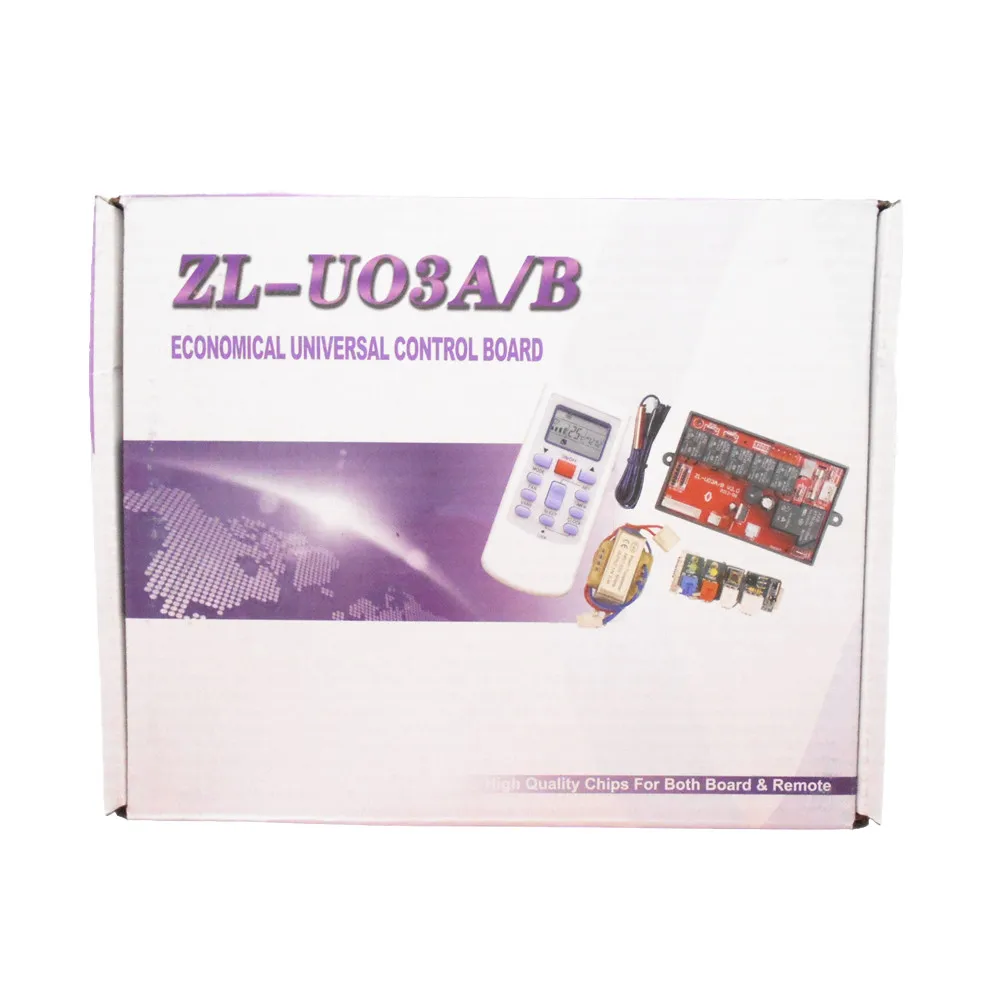 ZL-U03A/B Кондиционер универсальная Модифицированная пластина крюк компьютерная доска трехскоростной двигатель