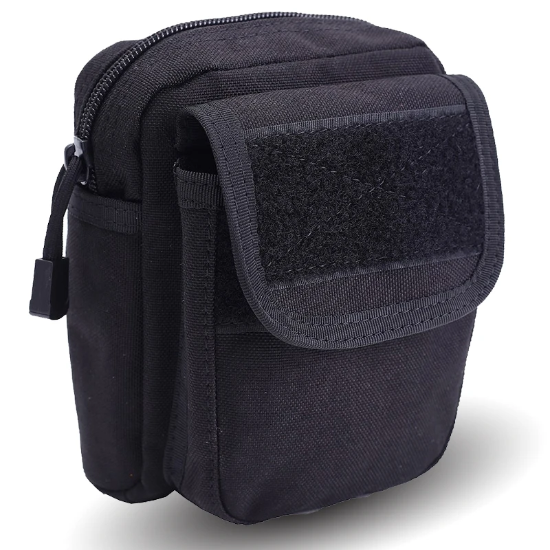1000D Тактический Molle Чехол охотничий аксессуар EDC сумка Военная поясная сумка для использования на открытом воздухе сумка гаджет устройство разделитель пакет - Цвет: black