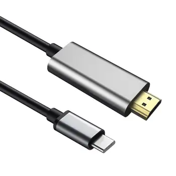 

1.8m USB Type C to HDMI Adapter 4K Cable Cord Home Office Converter for MacBook