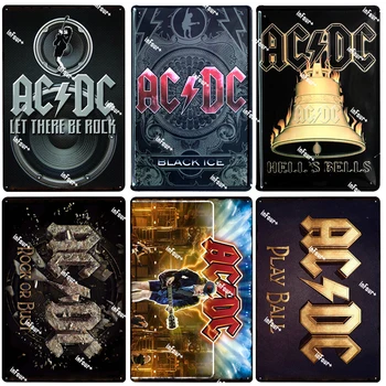 

Rock Music Band Metal Plate Tin Sign Plaque Metal Vintage Decor Metal Sign Poster Home Pub Bar Decoration Vintage Drop Shipping