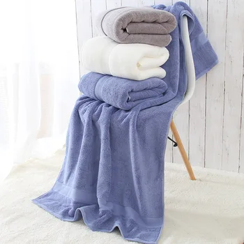 

80x160cm Cotton Large Bath Towels Super Soft Gym For Daily Perfect Absorbent Swimming And Fluffy Pool Use
