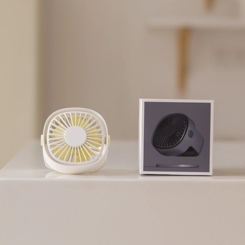 Портативный USB вентилятор xiaomi mijia Cafele настольный мини с зажимом бесшумный 3