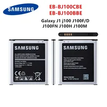 SAMSUNG оригинальная EB BJ100CBE BJ100BBE батарея 1850 мАч для Samsung Galaxy J1 J100 SM J100F