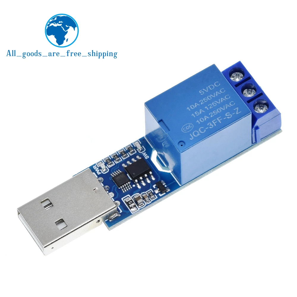 LCUS-1 type USB Relay Module Electronic Converter PCB Intelligent Control Switch for arduino | Обустройство дома