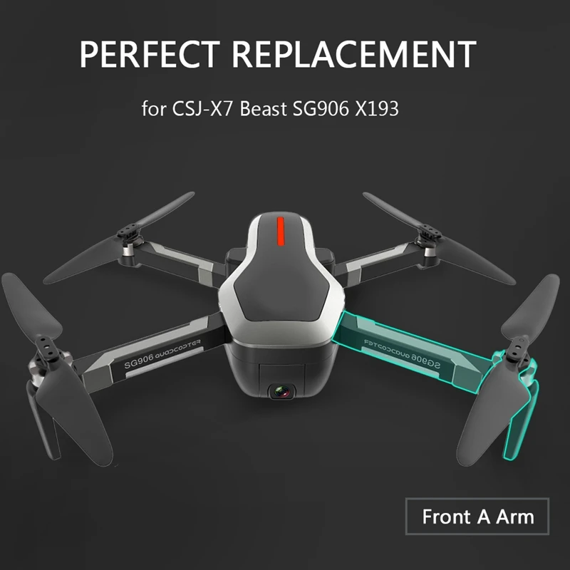 Замена передних рычагов дрона SG906 с мотором для CSJ-X7 Beast SG906 X193 RC Drone