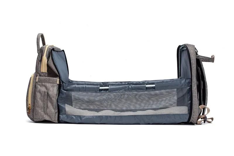 MOTOHOOD Mother Diaper Bags For Mom Multifunctional Nappy Bag Bed Backpack For Women Waterproof Mother Bag Baby Bags (1)