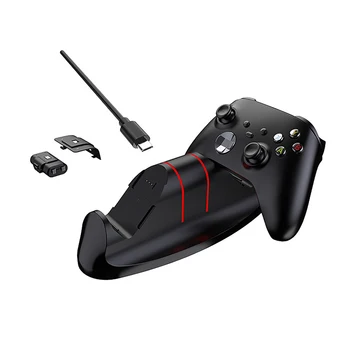 

Charging Station Dock Stand With Rechargeable Battery Cable For Xbox One /One S /One X /One Elite Game Controller Charger