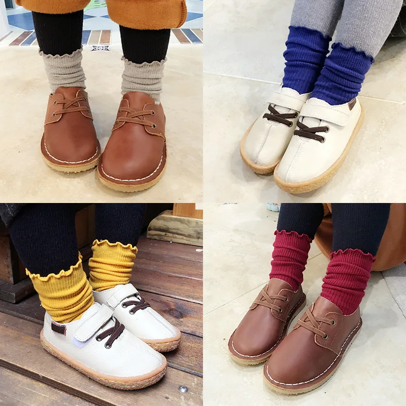 

Spring And Summer New Style CHILDREN'S Socks Candy Color Children's Socks Children Bunching Socks Frilled Tube Socks