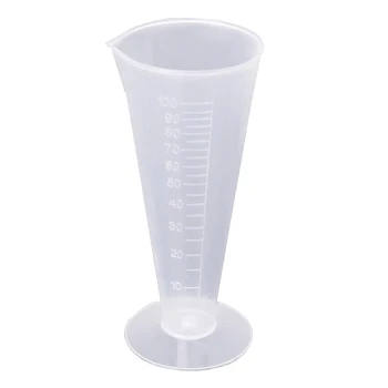 

1pcs Measuring Cup Clear Durable Transparent Chemical Industry Graduated Cups Scale Cups Liquid Container for Lab