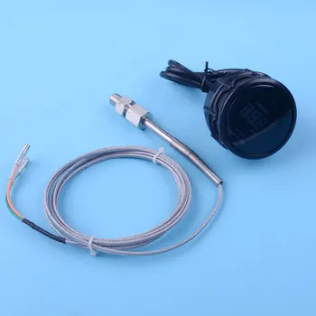 

CITALL 2" 52mm Auto 12V LED Digital Exhaust Gas Temperature EGT Temp Gauge Meter Sensor Monitor