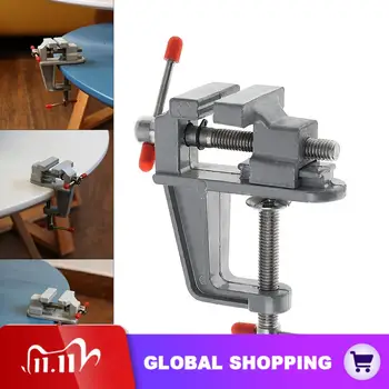 

Mini Aluminum Alloy DIY Jaw Table Vise Bench Clamp Drill Press Vice Micro Clip for Clamping Table Water Pump