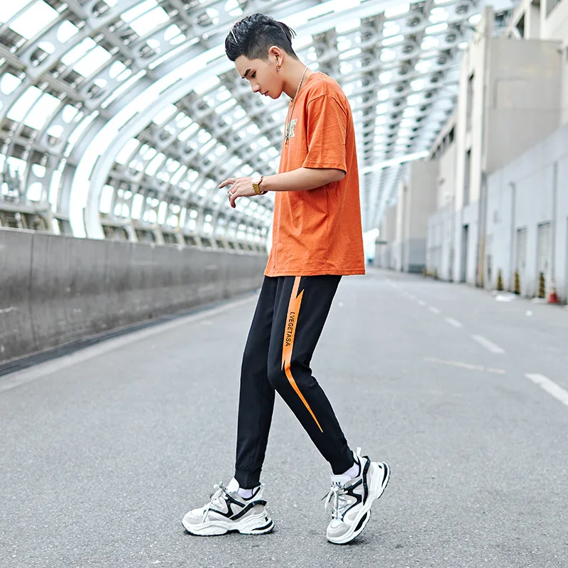 

Hot Selling Four Seasons Casual Pants spiuto kuan Trousers Athletic Pants Skinny Pants Slim Fit Sweatpants Trend Trousers Youth